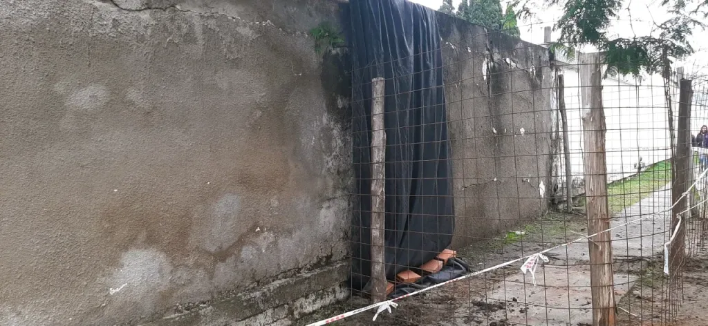 La Municipalidad ya había adjudicado la reconstrucción del muro del Cementerio que se derrumbó