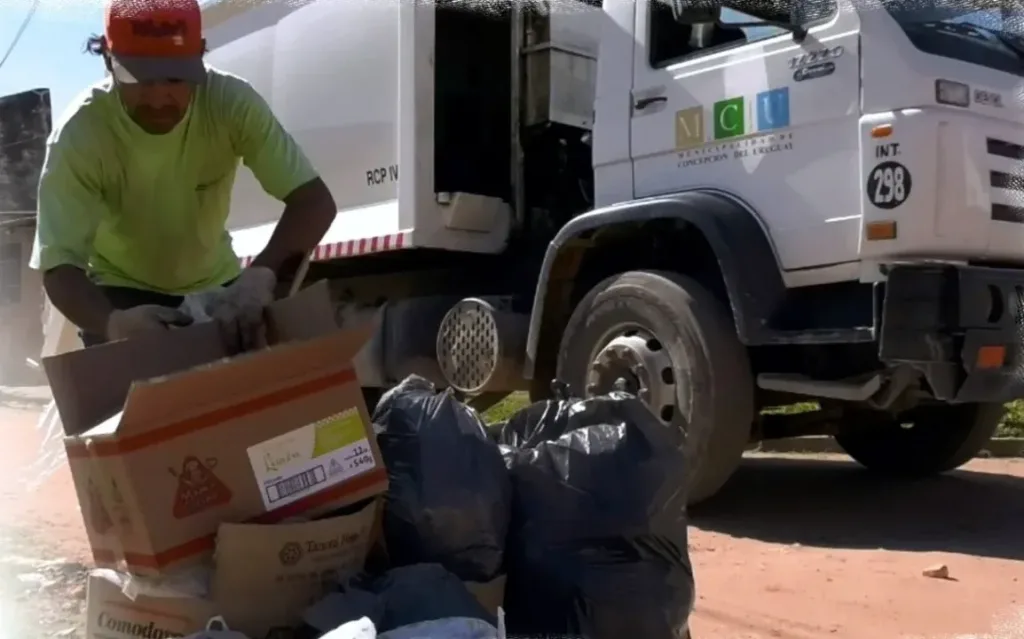 El municipio adelanta el servicio de recolección de residuos
