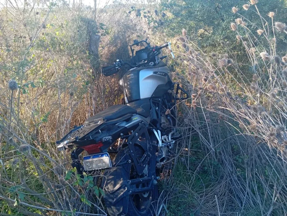 Hallaron en San Cipriano una moto de alta cilindrada robada en Concepción del Uruguay