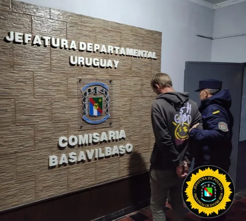 Detuvieron en Basavilbaso a un camionero santafesino que era buscado por la Justicia