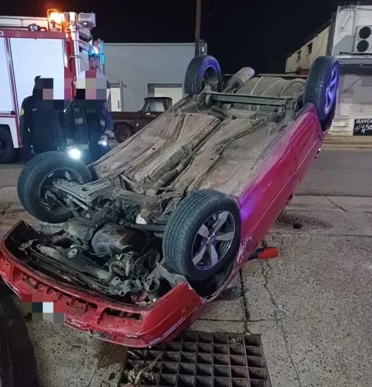 Gualeguaychú: Una joven sufrió graves lesiones tras un violento choque