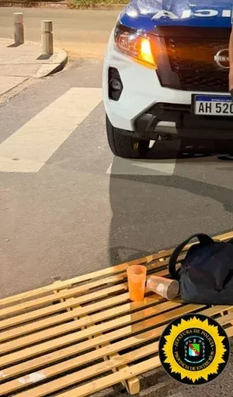 Robó una parrilla de cama de un hotel, intentó escapar y terminó detenido