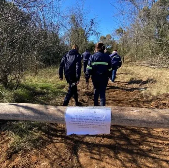 El Municipio denunció daños de maquinaria privada en Paso Vera Norte